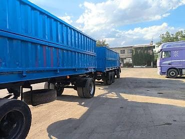 тракторный притсеп: КАМАЗ зерновоз с прицепом (автопоезд) - Комплектация: КАМАЗ 6x4 с — 9
