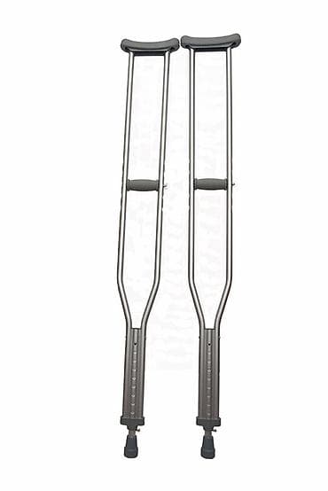 костыля: Подмышечные костыли (пара), регулируемые по высоте. Описание: - — 1