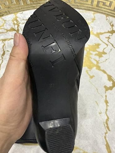 Сабо: Высокие женские сапоги Molka на тонком изящном каблуке. - Цвет — 2