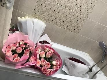 Букеты из свежих роз - Разнообразие оттенков: нежно-розовые, белые