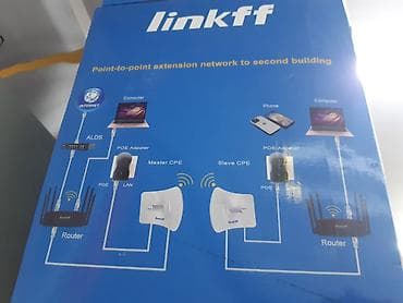 archer c24: Wi-fi мост 10км Outdoor Wireless Bridge/CPE LinkFF — комплект для — 2