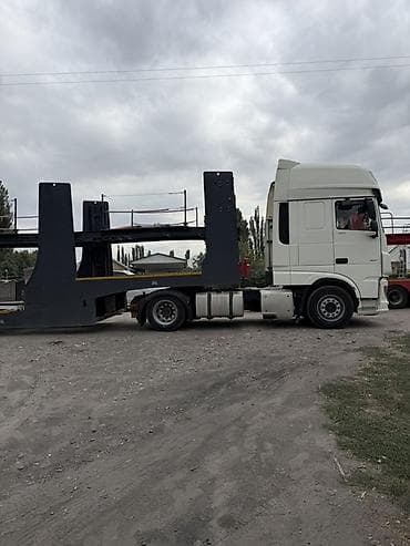 volvo fx480: Автовоз DAF XF с полуприцепом-платформой для перевозки автомобилей. - — 3