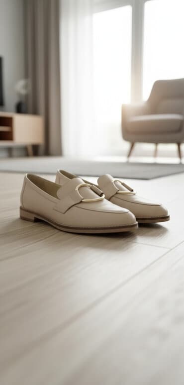 лоро пиано обувь женская летняя: Лоферы, 41, Asos, Новый, цвет - Бежевый, Самовывоз, Платная доставка — 1