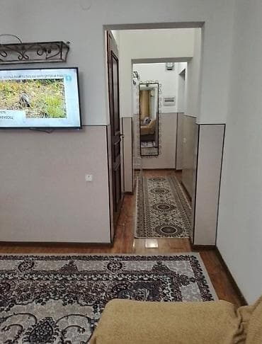 osh flat: 2 комнаты, Золотой квадрат Агентство недвижимости, Без подселения, от 1 года, С мебелью полностью — 4