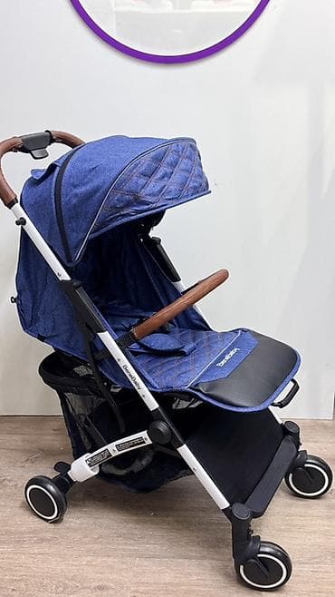 Автокресла: Коляска, цвет - Серебристый, Новый — 4