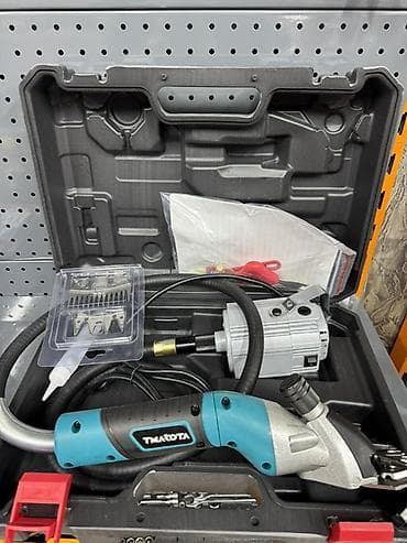 итер: Электрическая машинка для стрижки овец TMKOTA (набор в кейсе) — 1