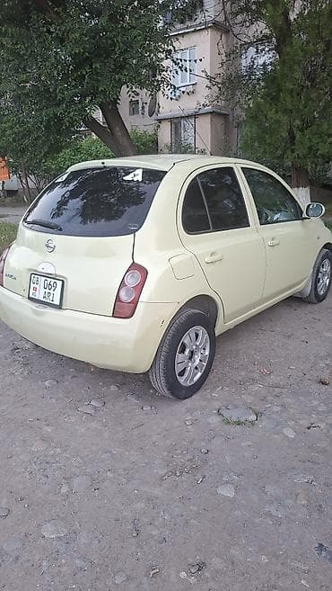 авто сиденья бу бишкек: Nissan Март: 2004 г., 1.3 л, Автомат, Бензин — 2