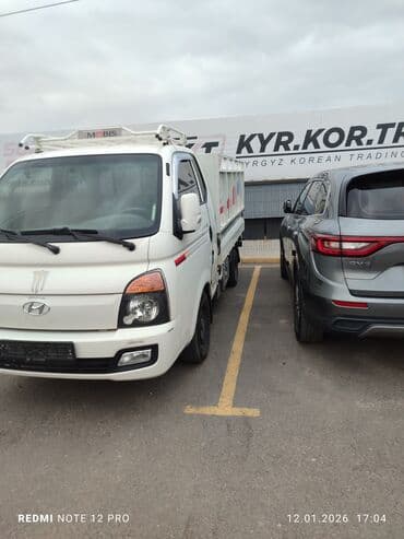 автомобиль 100000: Hyundai Porter: 2018 г., 2.5 л, Автомат, Дизель, Фургон — 2