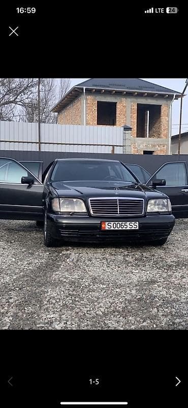Mercedes-Benz S-Class: 1997 г., 5 л, Автомат, Бензин, Седан