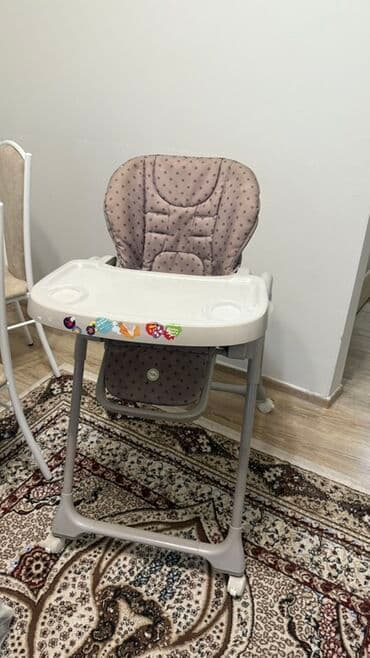Стульчик для кормления, Другой бренд, Пластик, Другой вид, цвет - Серый