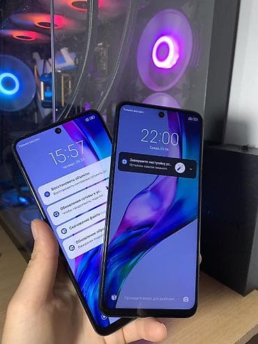 redmi note: Redmi, Redmi Note 9S, Б/у, 128 ГБ, цвет - Синий, 2 SIM — 2