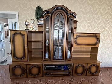 стенки для посуды: Гарнитур для зала Характеристики: - Материал: ЛДСП/МДФ с — 2