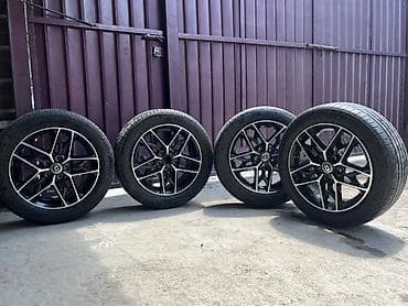 Колеса в сборе 215 / 55 / R 17, Лето, Б/у, Комплект, Легковые, Литые, отверстий - 5 at lalafo.kg Колеса в сборе 215 / 55 / R 17, Лето, Б/у, Комплект, Легковые, Литые, отверстий - 5