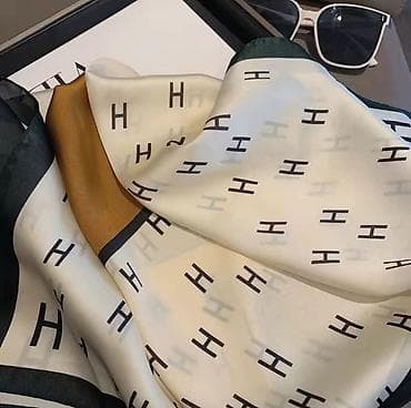 женские красные шарфы: Цвет - Черный — 10