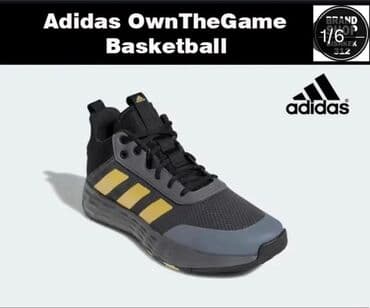 Мужские кроссовки, 43, Adidas, Новый, цвет - Серый, Платная доставка