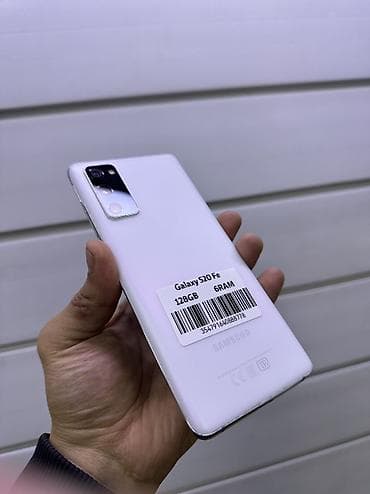 телефоны самсунг: Samsung Galaxy S20, Б/у, 128 ГБ, цвет - Белый, В рассрочку, 2 SIM — 1