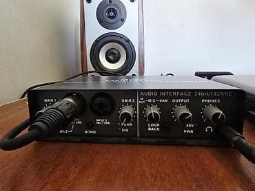 Студия звукозапись сатылат столдогунун бардыгы. Аппараттар бары жаны