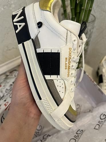 pull beer: Кроссовки, 38.5, 39, Dolce & Gabbana, Новый, цвет - Белый, Самовывоз — 4