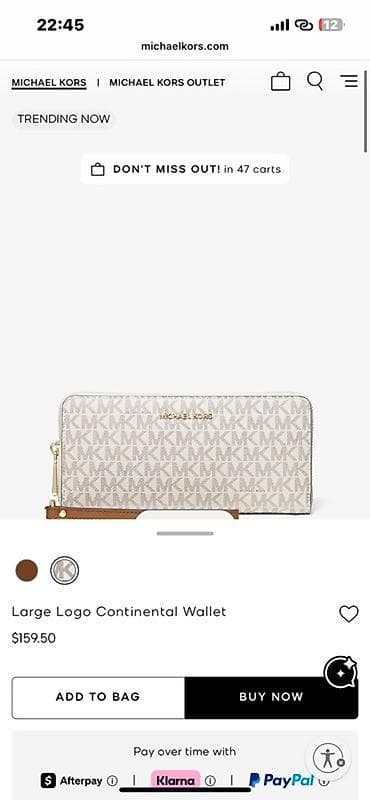женский кошелек бежевый: Кошелек, Michael Kors, Женские, Новый — 7