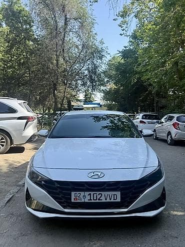 Транспорт: Hyundai Avante: 2020 г., 1.6 л, Автомат, Гибрид — 1