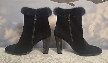 Италия, замша, акантовка норка, подклад натуральный. (прежняя цена