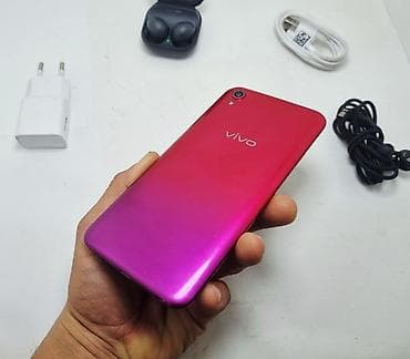 samsung a54: Vivo V17 Neo, Б/у, 128 ГБ, цвет - Красный, 1 SIM, 2 SIM, eSIM — 2