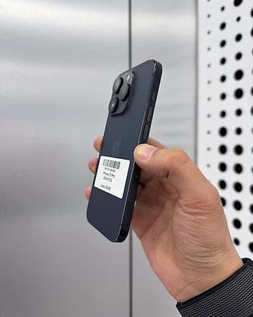 iphone 15: IPhone 15 Pro, Б/у, 256 ГБ, Blue Titanium, Защитное стекло, Чехол, В рассрочку, 93 % — 5