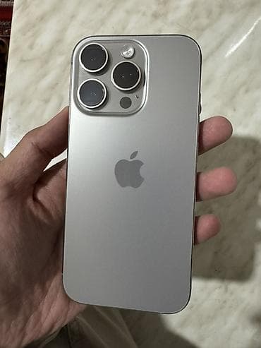 mac studio: IPhone 16 Pro, Б/у, 256 ГБ, Natural Titanium, 98 % — 3