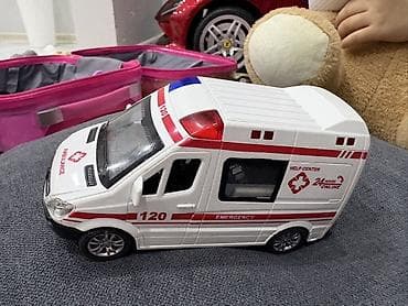 mega max: Игрушечная машина “Скорая помощь” (фургон) - Тип: модель автомобиля — 1