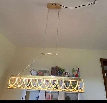 Люстры: Подвесной светильник/люстра с LED-подсветкой - Форма: овальная — 2