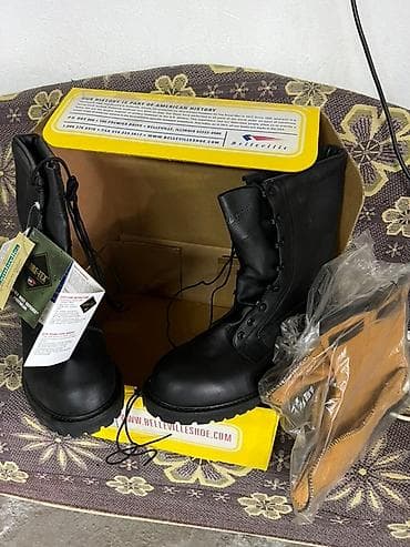 ecco 42: Мужские ботинки, 44, Новый, цвет - Черный, Самовывоз — 1