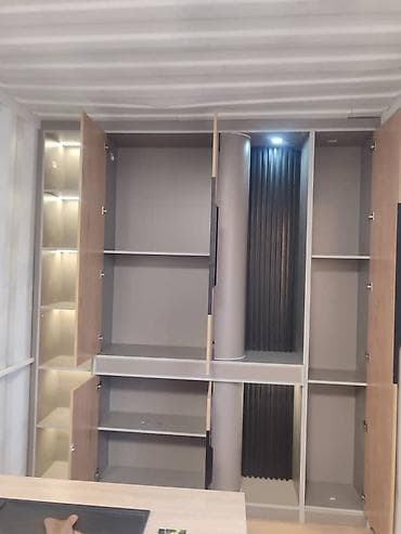 вешалка в прихожую настенная: Шифоньер, шкаф для одежды, Прямой, Другой материал — 2