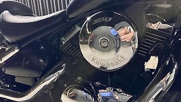 Мотоциклы: Классический мотоцикл Kawasaki, 800 куб. см, Бензин, Взрослый, Б/у — 8