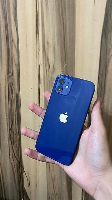 апл 12: IPhone 12, Б/у, 64 ГБ, Синий, 72 % — 4