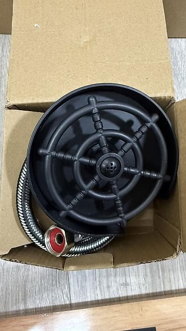 кухиный мойка: Кухонная мойка, Врезной способ установки, Двойная форма, Материал: Металл, Размер: 68 x 45 см — 6