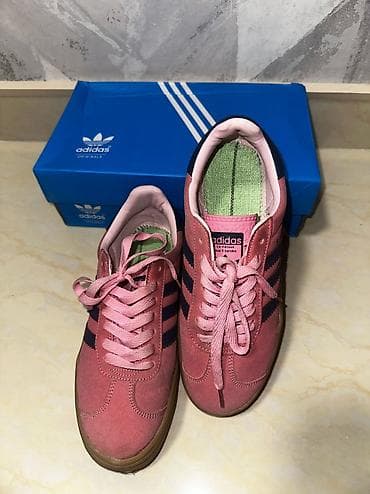 Кроссовки, 38, 39, Adidas Originals, Б/у, цвет - Розовый, Самовывоз