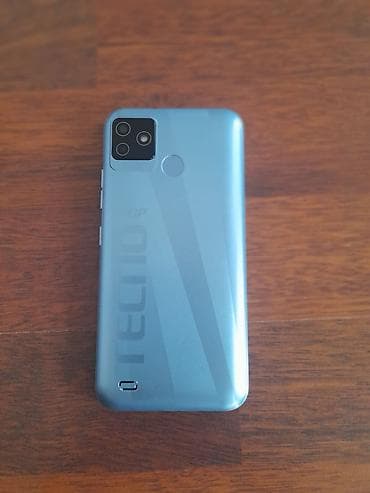 Tecno Pop 5, Колдонулган, 16 ГБ, түсү - Көгүлтүр, 2 SIM