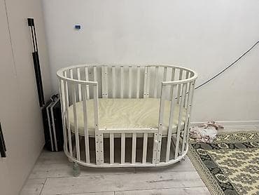 Балдар дүйнөсү: Балдар үчүн трансформер керебет, Жаңы, Башка түрү, түсү - Ак — 1