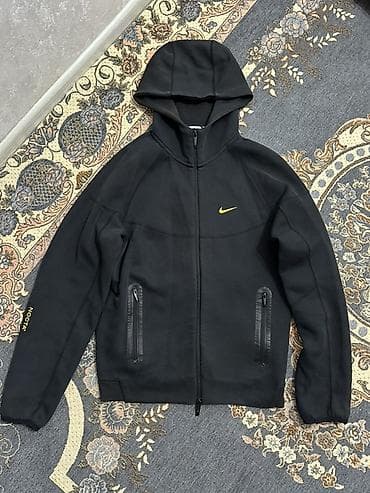 Толстовки: Мужская толстовка, M, L, Nike, Б/у, цвет - Черный, Платная доставка, Самовывоз — 1