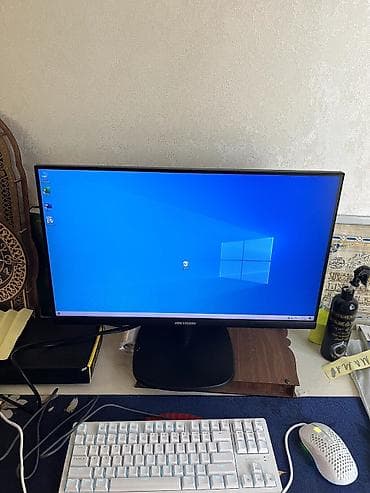 ИГРОВОЙ СИСТЕМНИК Xeon e5 2620 ram 16 ssd 512 rx 580 2048sp 8g монитор