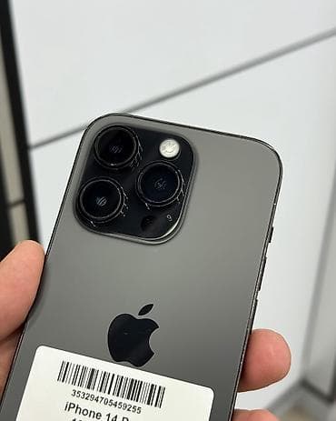 чехол а5: IPhone 14 Pro, Б/у, 128 ГБ, Jet Black, Защитное стекло, Чехол, В рассрочку, 81 % — 3