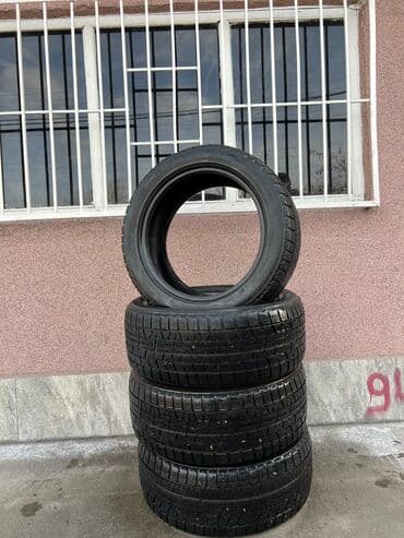 покрышка от трактора бу: Шины 235 / 50 / R 17, Зима, Б/у, Комплект, Легковые, Bridgestone — 4