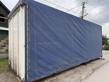 кантейнер каркасный: Тентованный кузов-модуль 7–8 м, ширина 2,4–2,5 м, высота 3,10 м — 1