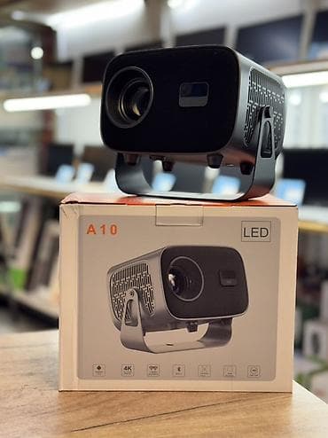 лед проектор: Проектор LED A10 Компактный домашний проектор с удобной металлической — 3