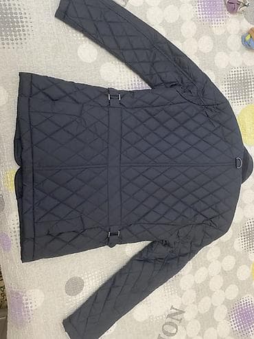 эркектердин бут кийими: Стёганая мужская куртка INTO, размер M. - Цвет: тёмно-синий (navy) - — 6