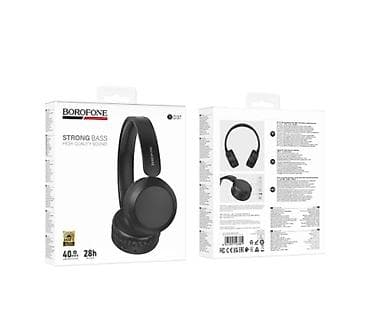hyper x cloud: Беспроводные накладные наушники, Borofone, Новый — 1