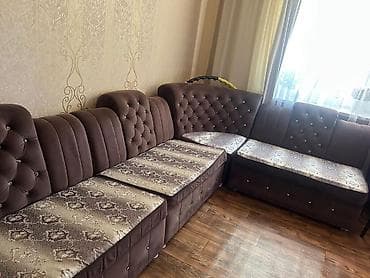 Угловой модульный диван в классическом стиле