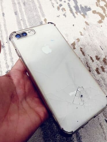 iphone 8 plus купить бу: IPhone 8 Plus, Колдонулган, 64 ГБ, Ак, Коргоочу айнек, Каптама, 83 % — 7