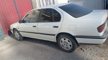 14 ваз: Nissan Primera: 1990 г., 1.6 л, Механика, Газ, Седан — 1