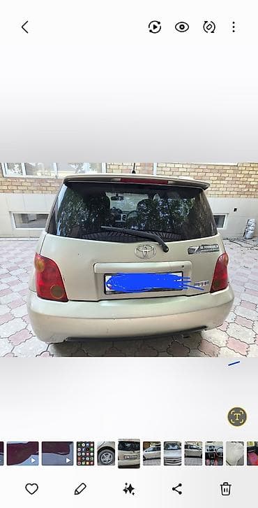 corolla runx: Toyota Ist: 2003 г., 1.5 л, Бензин, Хэтчбэк — 2